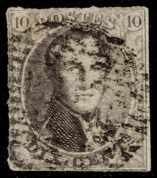 Belgium #6 King Leopold I; Used