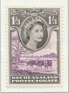 1955 BECHUANALAND PROTECTORATE 1s3d MH* Stamp A4P40F40023-