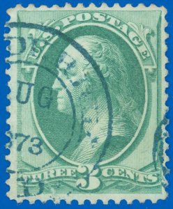 US Scott #146 Used-F/VF, Tear at Bottom, Terrific Cancel, SCV $32.50! (SK)