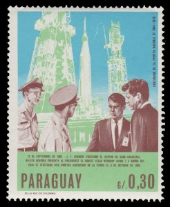 PARAGUAY STAMP 1967. SCOTT # 1045. UNUSED