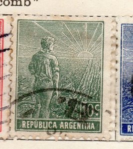 Argentina 1912 Early Issue Fine Used 10c. NW-94029