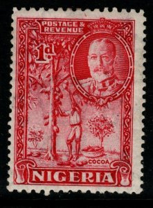 NIGERIA SG35 1936 1d CARMINE MTD MINT 