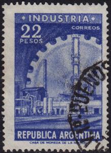 Argentina - 1962 - Scott #699 - used - Industry