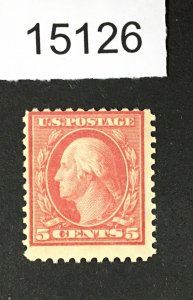 MOMEN: US STAMPS # 505 UNUSED NO GUM 5c ERROR LOT #15126