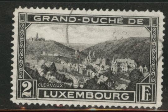 Luxembourg Scott 194 used 1934 Clervaux stamp