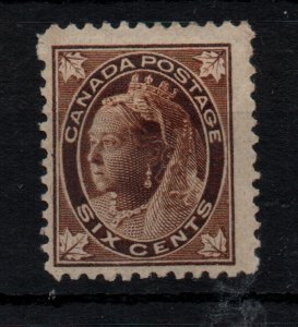 Canada 1897 6d brown mint MH SG147 WS37269