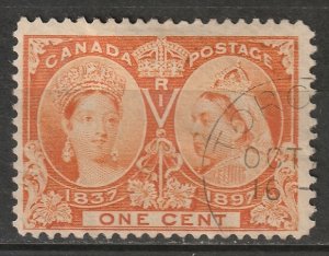Canada 1897 Sc 51 used Toronto CDS