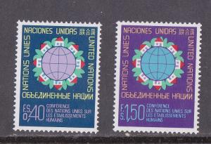 United Nations - Geneva # 59-60, Mint Never Hinged Set