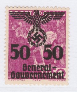 Germany WWII Poland General Government 1940 50gr MNG A25P53F20276-