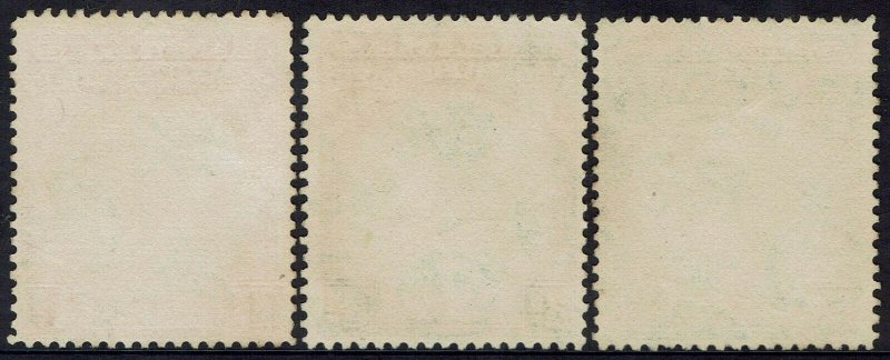 BAHAMAS 1930 300TH ANNIVERSARY 1D 3D AND 5D USED 