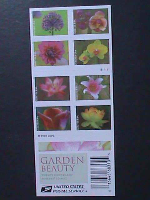 ​UNITED STATES- GARDEN BEAUTY-LOVELY FLOWERS-FOREVER MNH BOOKLET VERY FINE