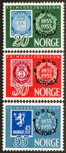 Norway Stamps # 340-2 MNH VF Scott Value $60.00