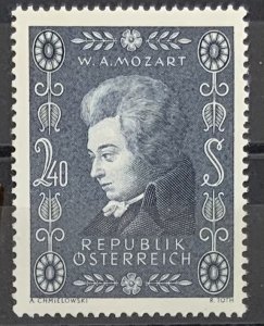 AUSTRIA 1956 MOZART  (COMPOSER)  SG1281 UNMOUNTED MINT