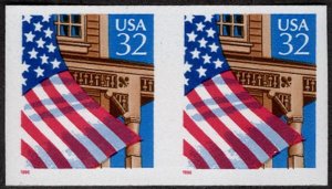 US #2913a IMPERF PAIR, SUPERB JUMBO mint never hinged, WOW!