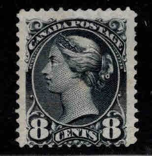 Canada Used Scott 44 Mint No Gum, perf 12 Black Beauty  1893 Ottawa printing