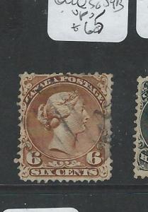 CANADA (P2407B) 6C LARGE QUEEN  SG 59B  VFU