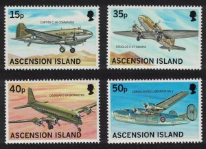 Ascension Aircrafts 4v 1999 MNH SG#760-763