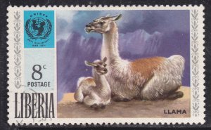 Liberia 573 Llamas 1971