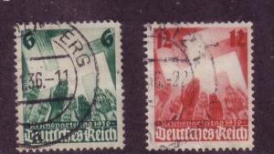 Third Reich Sc. # 479 / 480 Used