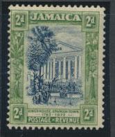 Jamaica SG 97a SC# 91a  Mint Light Hinge   wmk script   see details