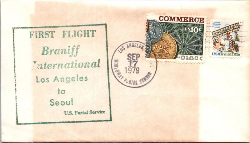FFC 1979 - Braniff International - Los Angeles, Ca to Seoul Korea - F52231