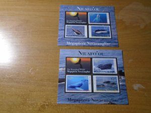 Niuafo'ou  #  269-70 MNH  Whales