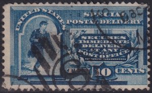 United States 1888 Sc E2 special delivery used