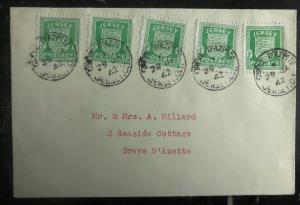 1942 Occupied Greve Dazette Jersey Channel Islands First Day Cover FDC