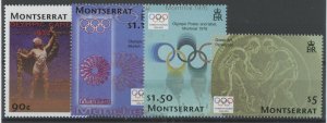 Montserrat #1093-1096 Unused Single (Complete Set) (Olympics)