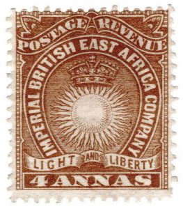 (I.B) KUT Postal : British East Africa 4a (SG9)