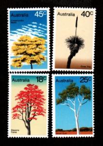 Australia # 677-680 Mint Trees!