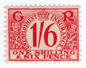 (I.B) George V Revenue : Unemployment Insurance 1/6d