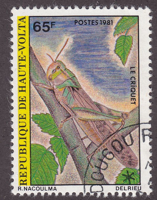 Burkina Faso 559 Crickets 1981