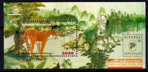 Indonesia 1998 Panthera Tigris Mint MNH Miniature Sheet SC 1780