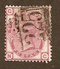 Great Britain Scott #61 plate 12  Used  Scott CV. $47.50