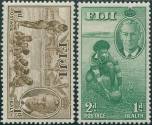 Fiji 1951 SG276 Health Stamps set MLH