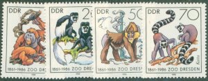 GERMANY DDR 2542-2545 MNH BIN $2.00