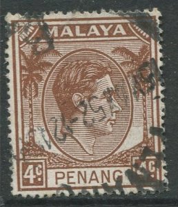 STAMP STATION PERTH Penang #6 KGVI Definitive Used 1949-1952