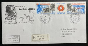 1996 Dumont French Australian Antarctic Territory Cover To Switzerland