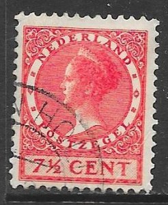 Netherlands 175: 7.5c Queen Wilhelmina, used, F-VF