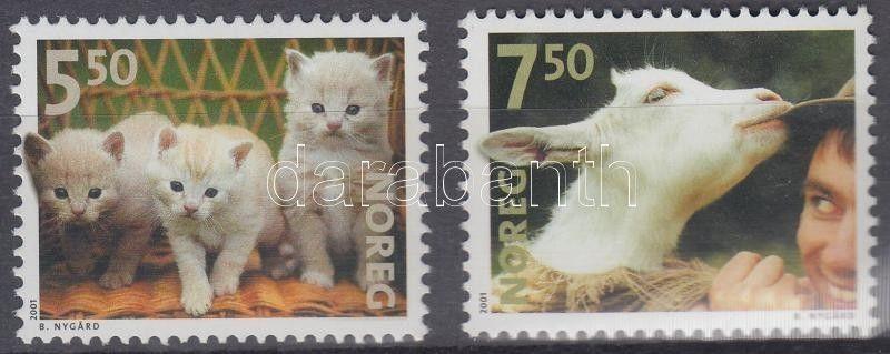 Norway stamp Domestic animals set MNH 2001 Mi 1409-1410 Animals WS230711