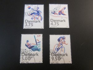 Denmark 1996 Sc 1045-48 set FU