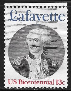 US #1716 13c American Bicentennial - Marquis de Lafayette