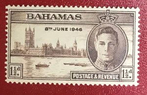 1946 Bahamas Scott 130 mint CV$0.25 Lot 872 Peace issue