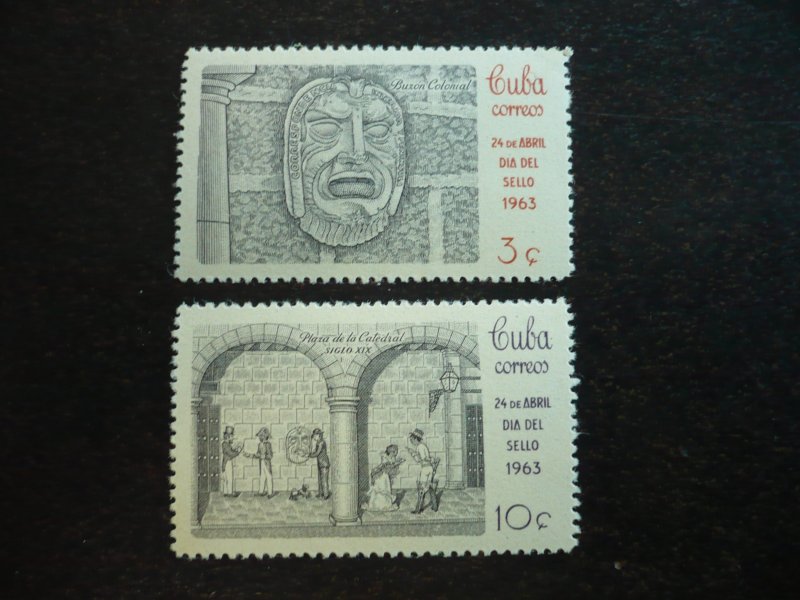 Stamps - Cuba - Scott# 785-786 - Mint Hinged Set of 2 Stamps