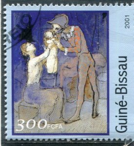 Guinea-Bissau 2001 PICASSO Paintings Stamp fine used Perforated VF