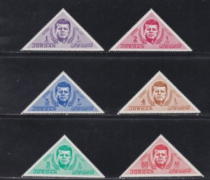 Jordan # 457-482, John F. Kennedy,Triangles, Perf Set, NH, 1/2 Cat.