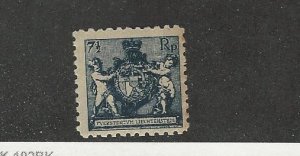 Liechtenstein, Postage Stamp, #58a Mint NH Perf 9.5, 1921 Scarce!