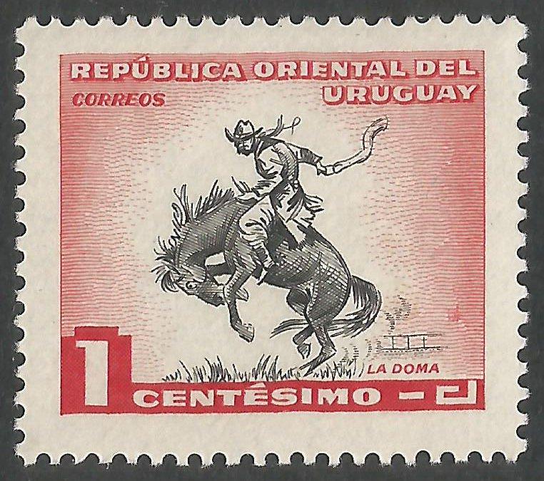 URUGUAY 606 MOG HORSE E172-3