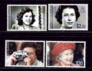 Solomon Is 1039-42 MNH 2006 Queen Elizabeth II